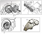 JTC-4002 Набор фиксаторов коленвала и распредвала (VOLVO двиг.Т6 с 2007 г.в.) JTC /1