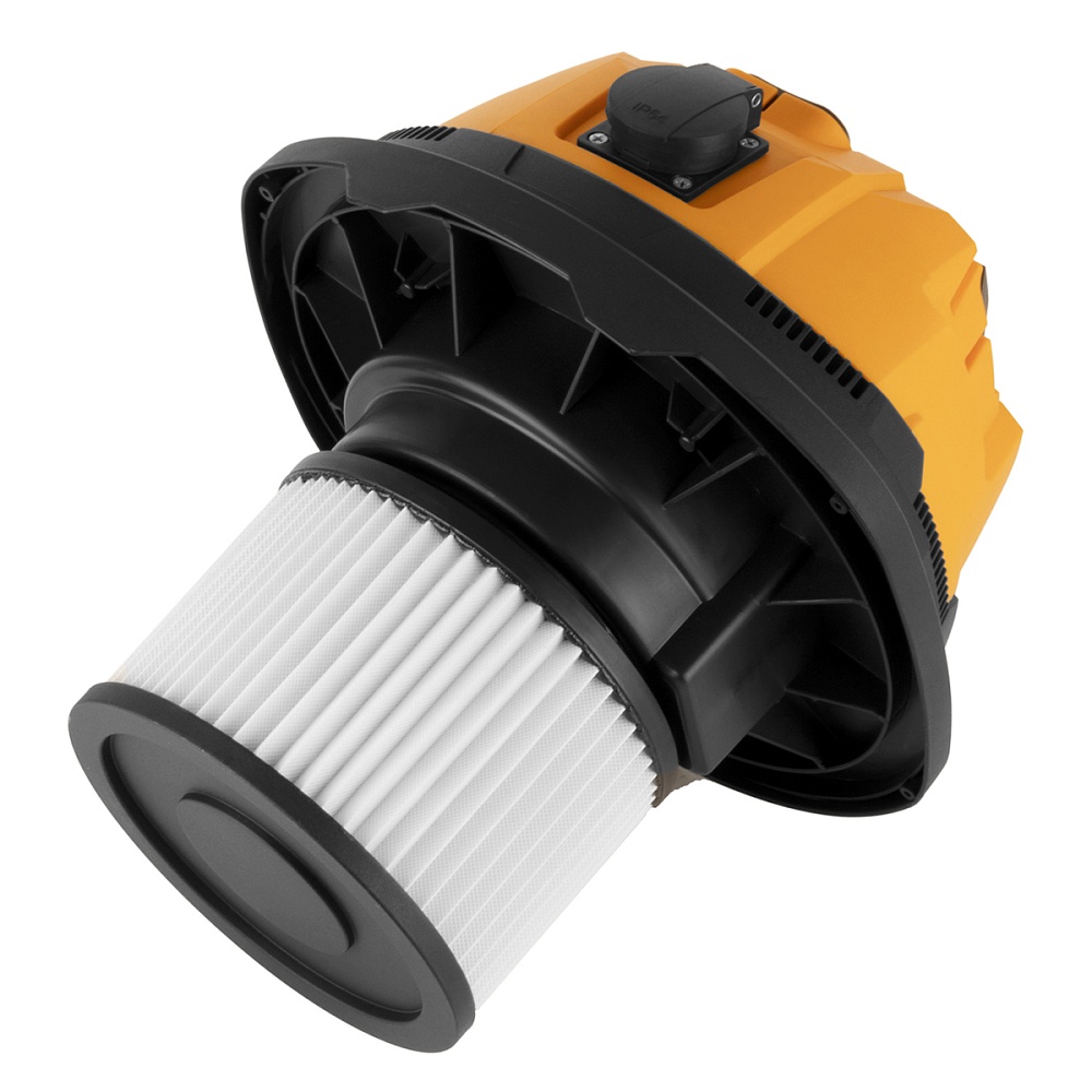WDK-DUSTER L Промышленный пылесос 1600W/20L с подключением электроинструмента