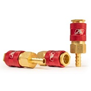 Штуцер профессиональный мама ёлка d.8мм F, латунь, 25шт