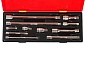 Набор удлинителей 1/4",3/8",1/2" 11 предметов в кейсе JTC