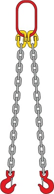 Строп цепной 1,6т-1м