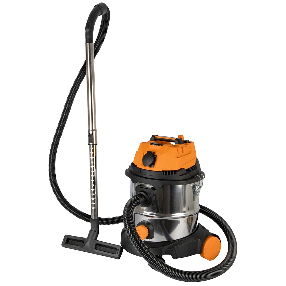 WDK-DUSTER L Промышленный пылесос 1600W/20L с подключением электроинструмента