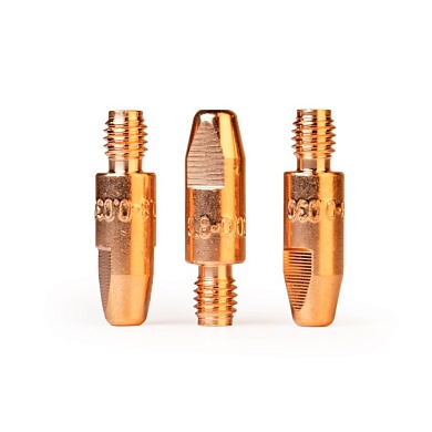 Наконечник гор. п/а M6, d.0,8 мм L28 (тело 8) E-Cu (3шт в упаковке)