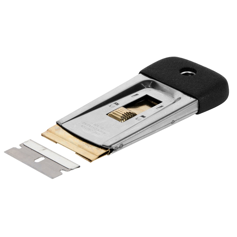 Скребок стальной со сменным лезвием WDK-65018